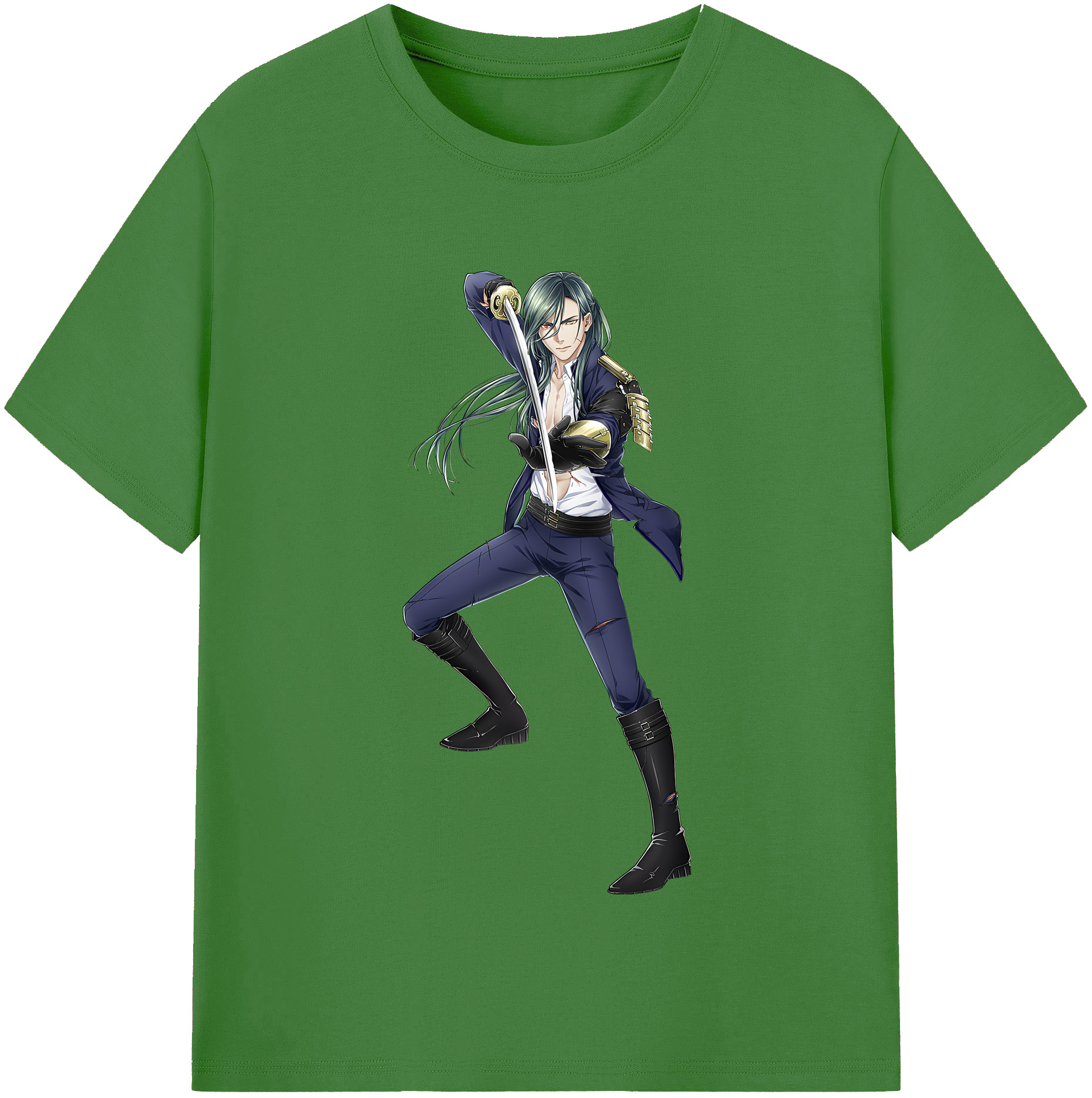 （画像用） 刀剣乱舞 Touken Ranbu レディースカジュアルプリントTシャツ（綿100％）